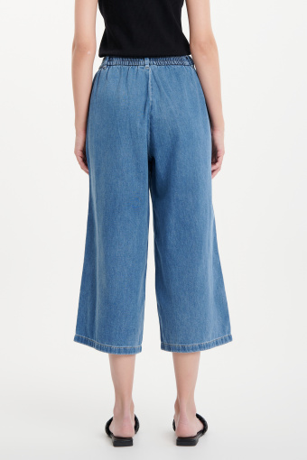 Jeansowe kuloty ciemny granat Jeansowe kuloty ciemny granat