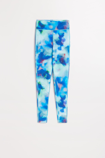 Komfortowe legginsy z nadrukiem