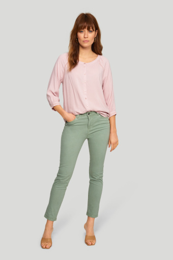 Bawełniane, dopasowane spodnie Bawełniane, dopasowane spodnie