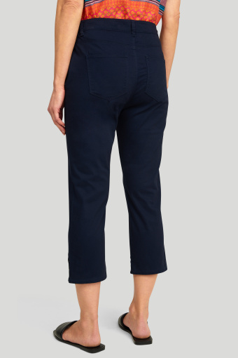 Denimowe, dopasowane spodnie