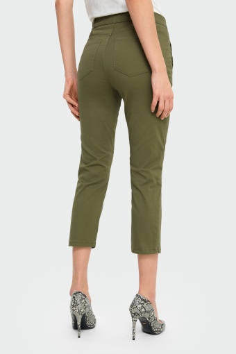 Bawełniane spodnie 7/8