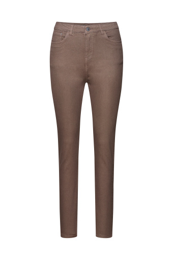 Uniwersalne, bawełniane spodnie w brązowym kolorze Uniwersalne, bawełniane spodnie w brązowym kolorze