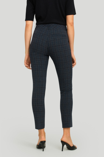 Eleganckie, klasyczne spodnie w kratę