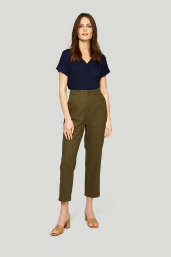 Eleganckie, lniane spodnie