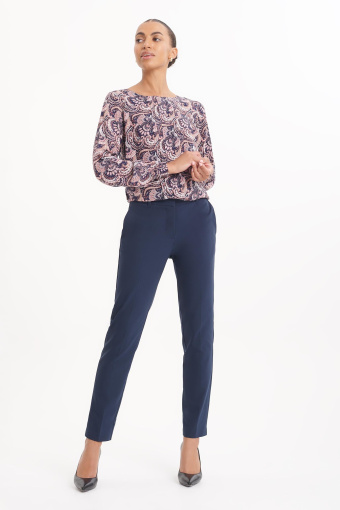 Granatowe cygaretki z kieszeniami