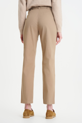 Casualowe spodnie w karmelowym kolorze Casualowe spodnie w karmelowym kolorze