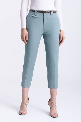 Stylowe, bawełniane spodnie