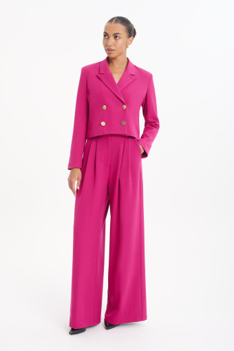 Spodnie z zakładkami