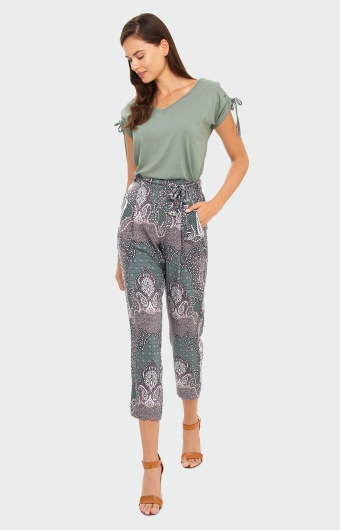 Spodnie z nadrukiem