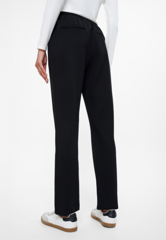 Czarne dresowe spodnie basic