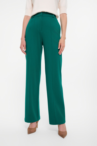Zielone spodnie wide leg Zielone spodnie wide leg
