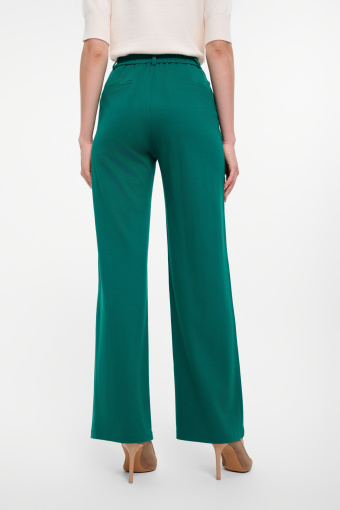 Zielone spodnie wide leg Zielone spodnie wide leg
