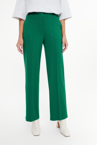 Zielone spodnie wide leg Zielone spodnie wide leg