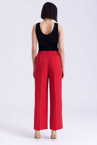 Eleganckie czerwone spodnie