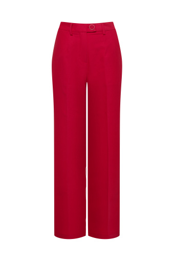 Eleganckie czerwone spodnie