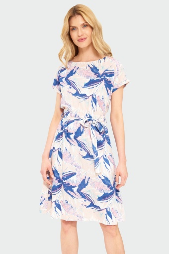 Wiskozowa luźna sukienka Wiskozowa luźna sukienka