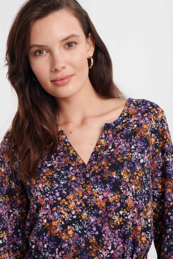 Sukienka midi w łączkę