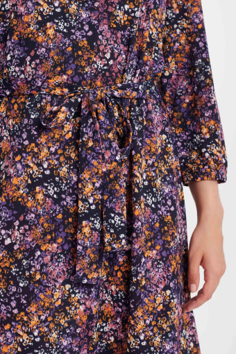 Sukienka midi w łączkę