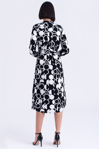 Szmizjerka z wzorem w mongram