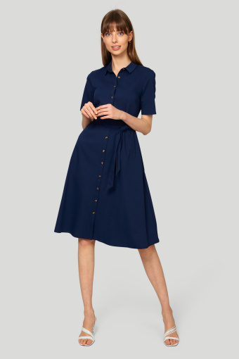 Bawełniana sukienka typu szmizjerka