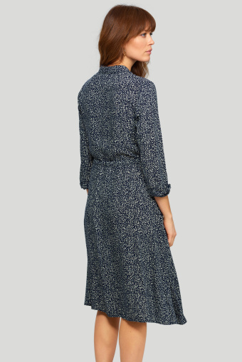 Wiskozowa sukienka z nadrukiem