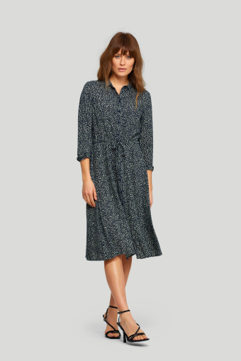 Wiskozowa sukienka z nadrukiem