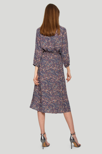 Wiskozowa sukienka z nadrukiem