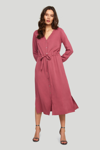 Sukineka z lyocell'u, zapinana na guziki