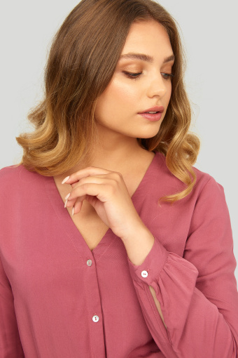 Sukineka z lyocell'u, zapinana na guziki