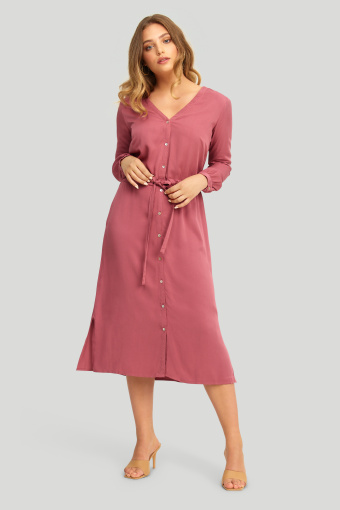 Sukineka z lyocell'u, zapinana na guziki