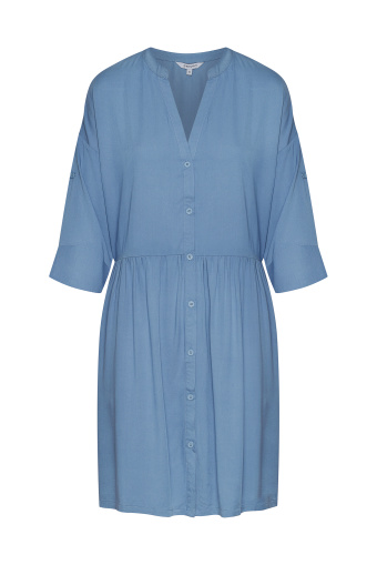 Sukienka z lyocell'u, zapinana na guziki