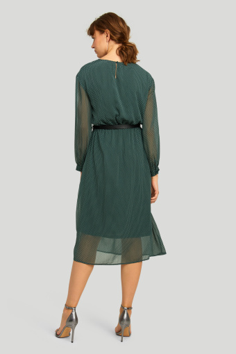 Szyfonowa sukienka z nadrukiem Szyfonowa sukienka z nadrukiem