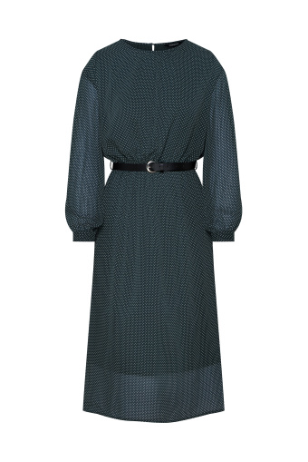 Szyfonowa sukienka z nadrukiem Szyfonowa sukienka z nadrukiem