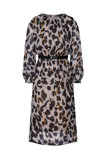 Szyfonowa sukienka z nadrukiem Szyfonowa sukienka z nadrukiem