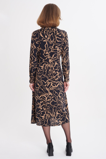 Wiskozowa szmizjerka zapinana na szereg guzików