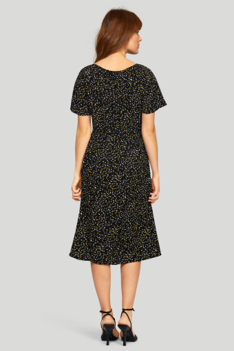 Wiskozowa sukienka z nadrukiem Wiskozowa sukienka z nadrukiem