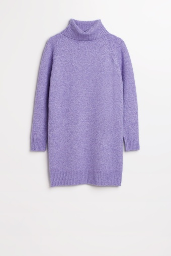 Swetrowa sukienka z domieszką wełny