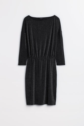 Sukienka z drapowaną górą