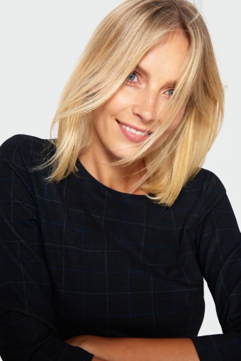 Sukienka ołówkowa w kratę Sukienka ołówkowa w kratę