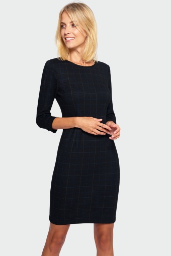 Sukienka ołówkowa w kratę Sukienka ołówkowa w kratę