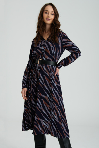 Stylowa szmizjerka w zwierzęcy nadruk