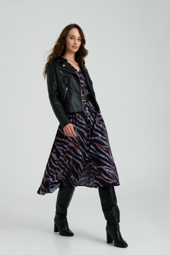 Stylowa szmizjerka w zwierzęcy nadruk