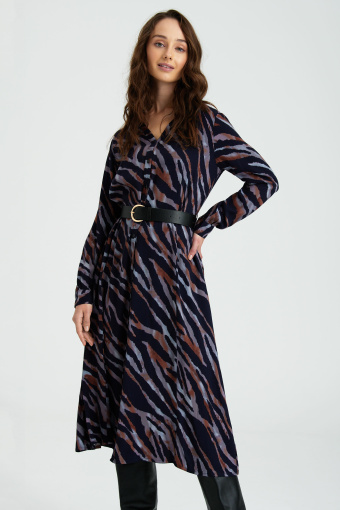 Stylowa szmizjerka w zwierzęcy nadruk