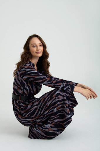 Stylowa szmizjerka w zwierzęcy nadruk