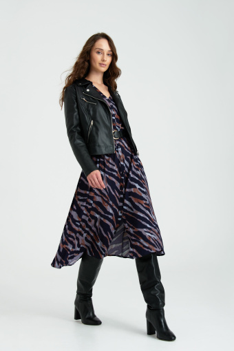 Stylowa szmizjerka w zwierzęcy nadruk