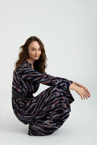 Stylowa szmizjerka w zwierzęcy nadruk