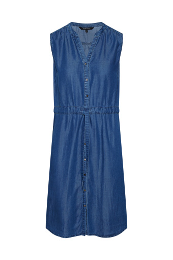 Rozpinana sukienka z paskiem