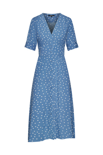 Wiskozowa sukienka z nadrukiem