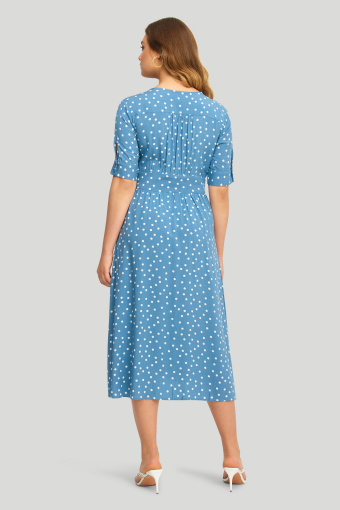 Wiskozowa sukienka z nadrukiem