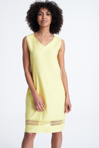 Sukienka w kolorze limonki